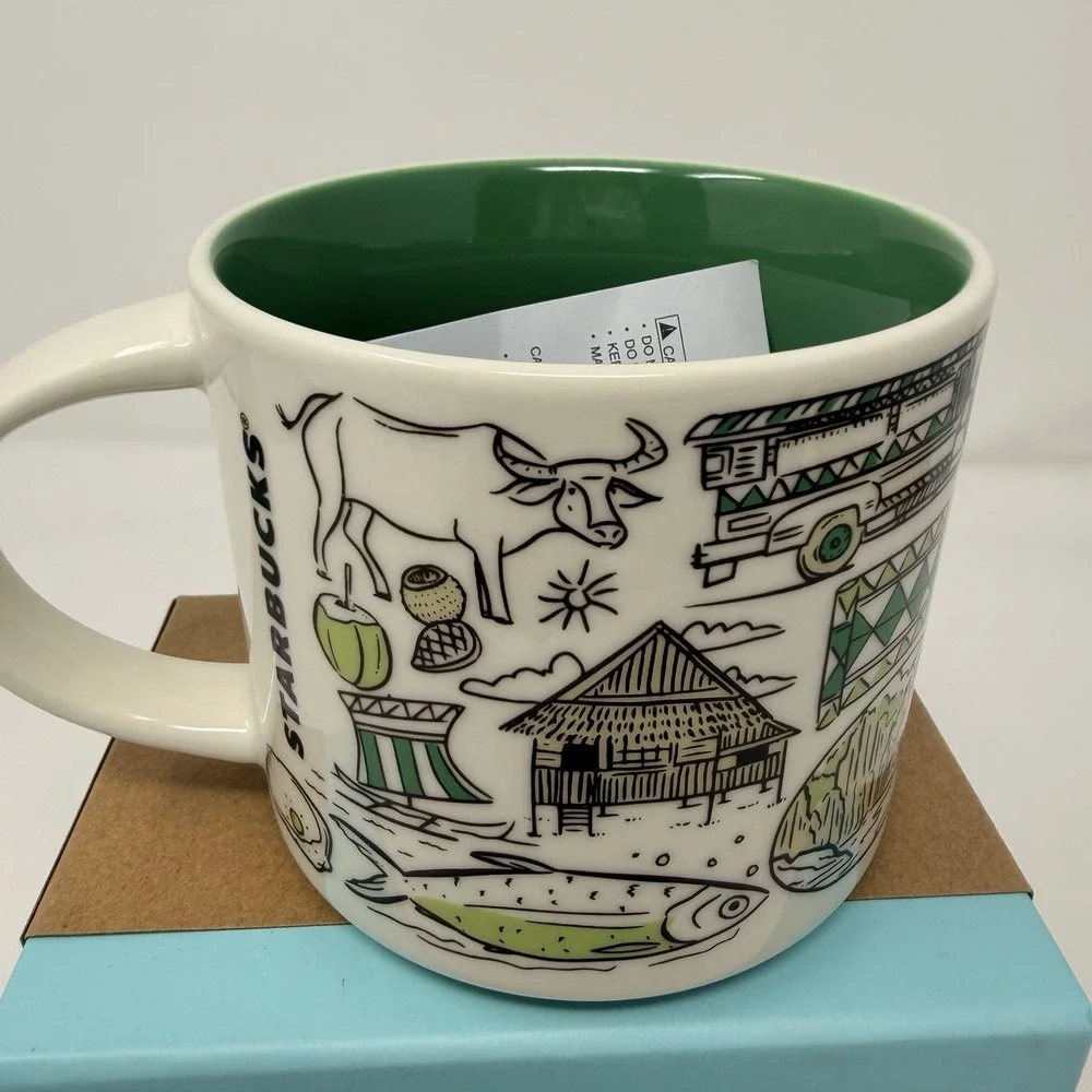 Starbucks Been There Series Philippines Coffee Mug 14oz NEW Across The Globe